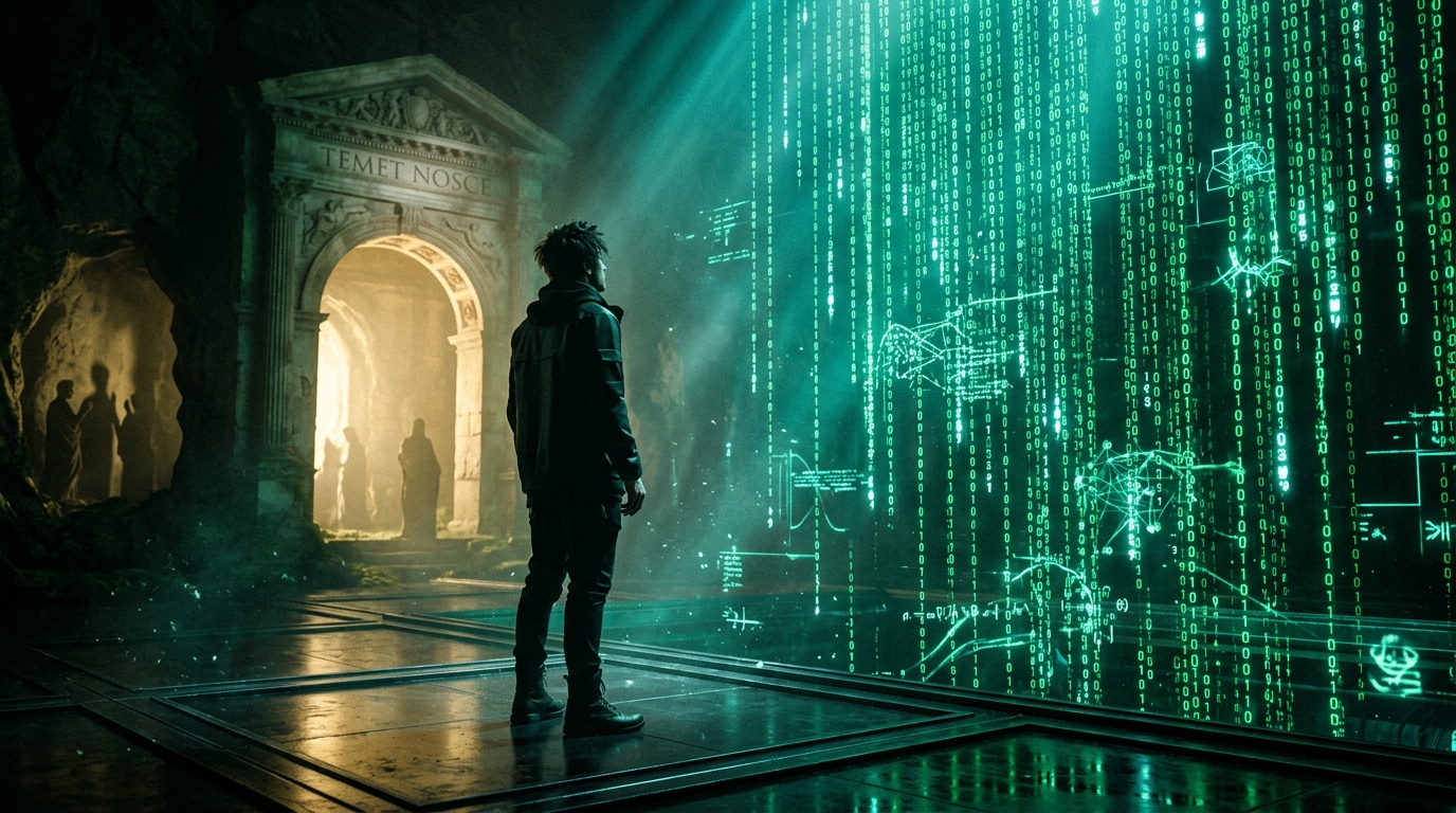 Alegoria Matrix e o Templo Temet Nosce